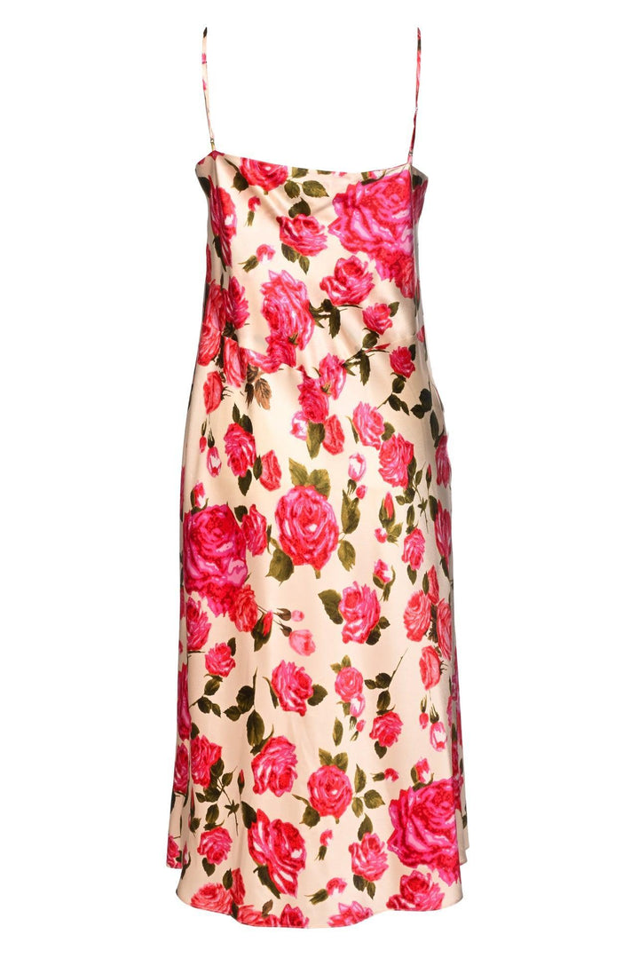 L'Agence Size 6 Nyla Cowl Neck Midi Slip Dress