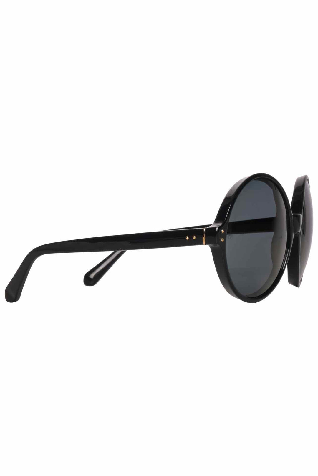 Linda Farrow Luxe Size OS Round Sunglasses
