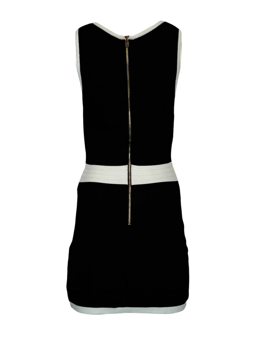 Balmain Size 40 Knit Short Dress