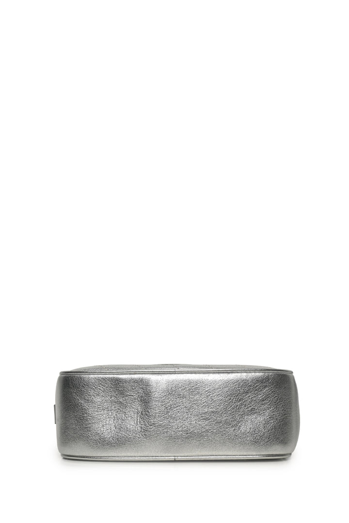 Gucci Quilted Metallic Leather Blondie Small Crossbody Shoulder Bag