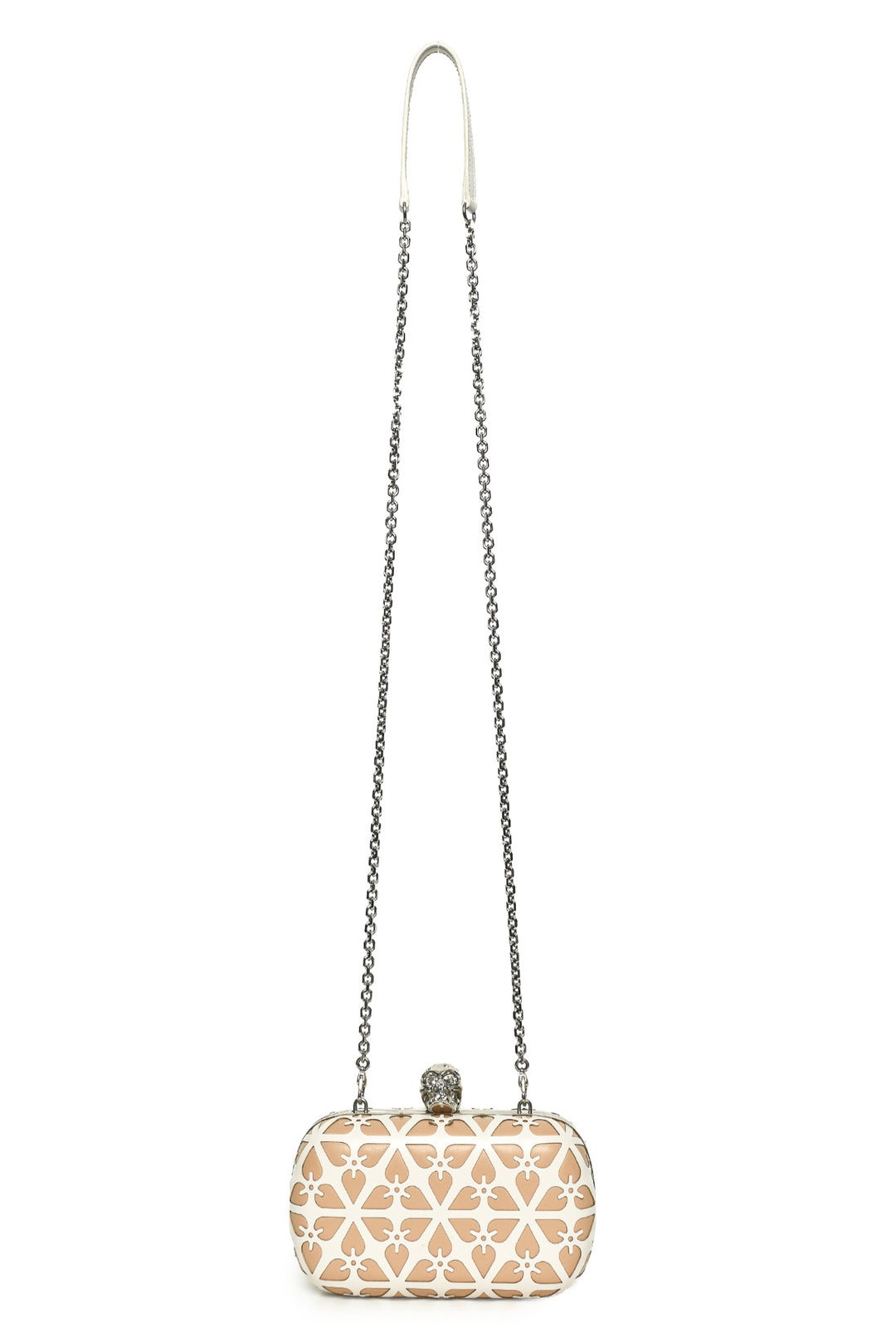 Alexander Mcqueen Embellished Skull Clutch