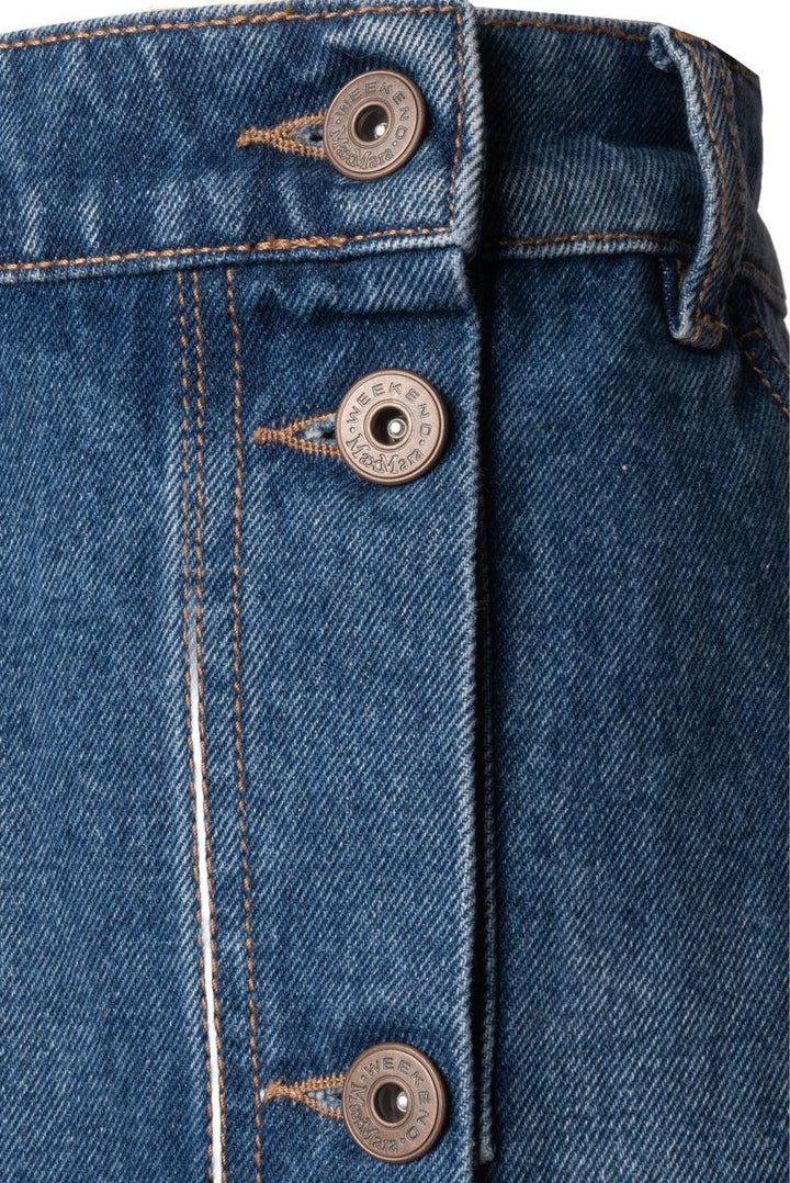 Weekend Max Mara Size 8 Denim Skirt