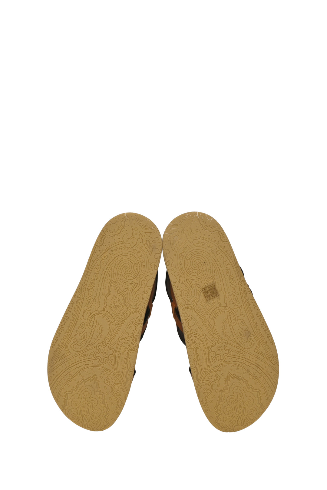 Etro Size 40 Crown Me Leather Sandals