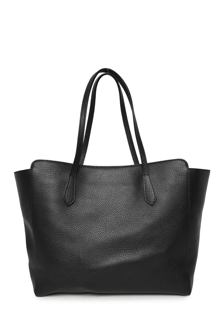 Gucci Dollar Calfskin Leather Swing Tote