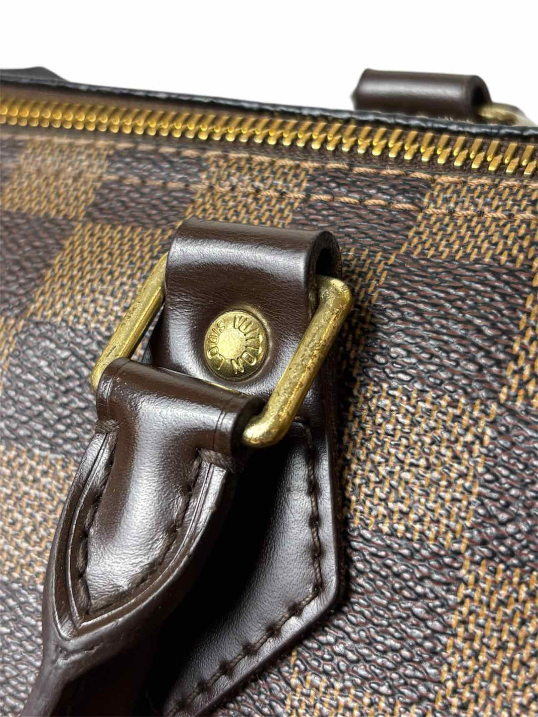 Louis Vuitton Speedy 30 Damier Ebene Purse