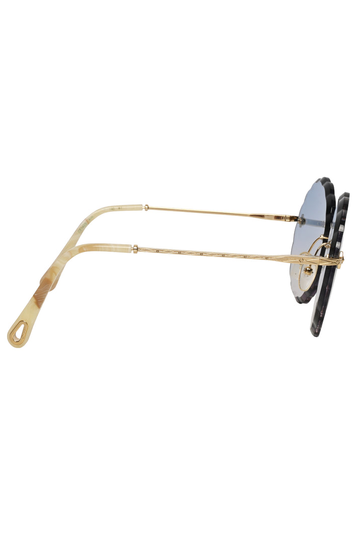 Chloe Scalloped Sunglasses