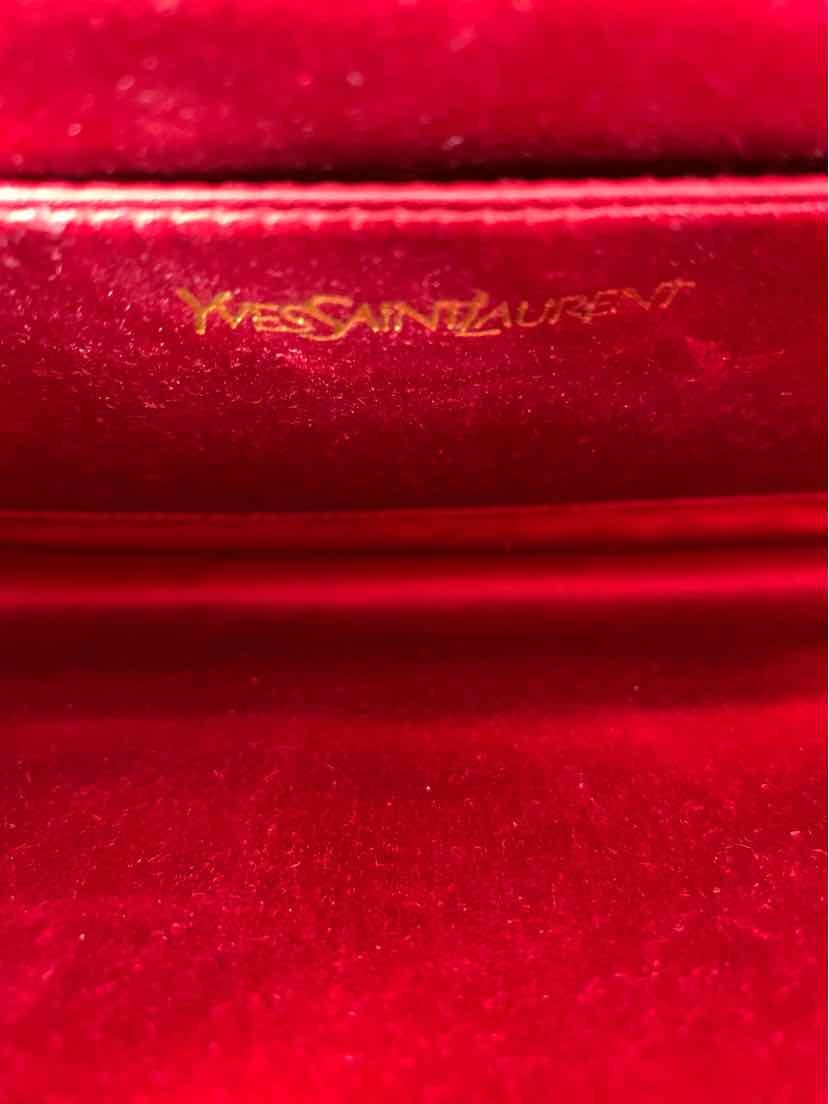 Yves Saint Laurent Patent Leather Clutch