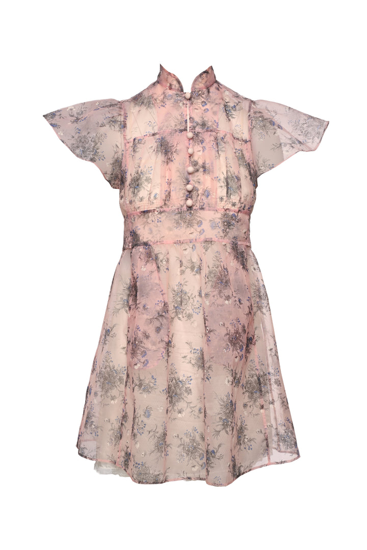 Prada Size 36 2024 Floral Print Mini Dress