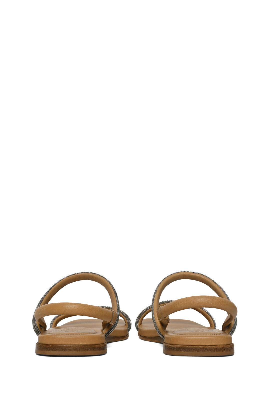 Brunello Cucinelli Size 37 Monili Bead Sandals