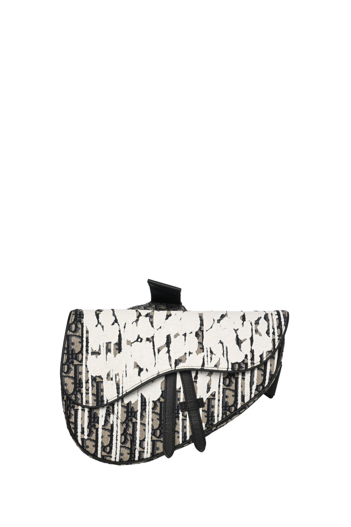Dior 2019 Raymond Pettibon Oblique Mens Saddle Bag