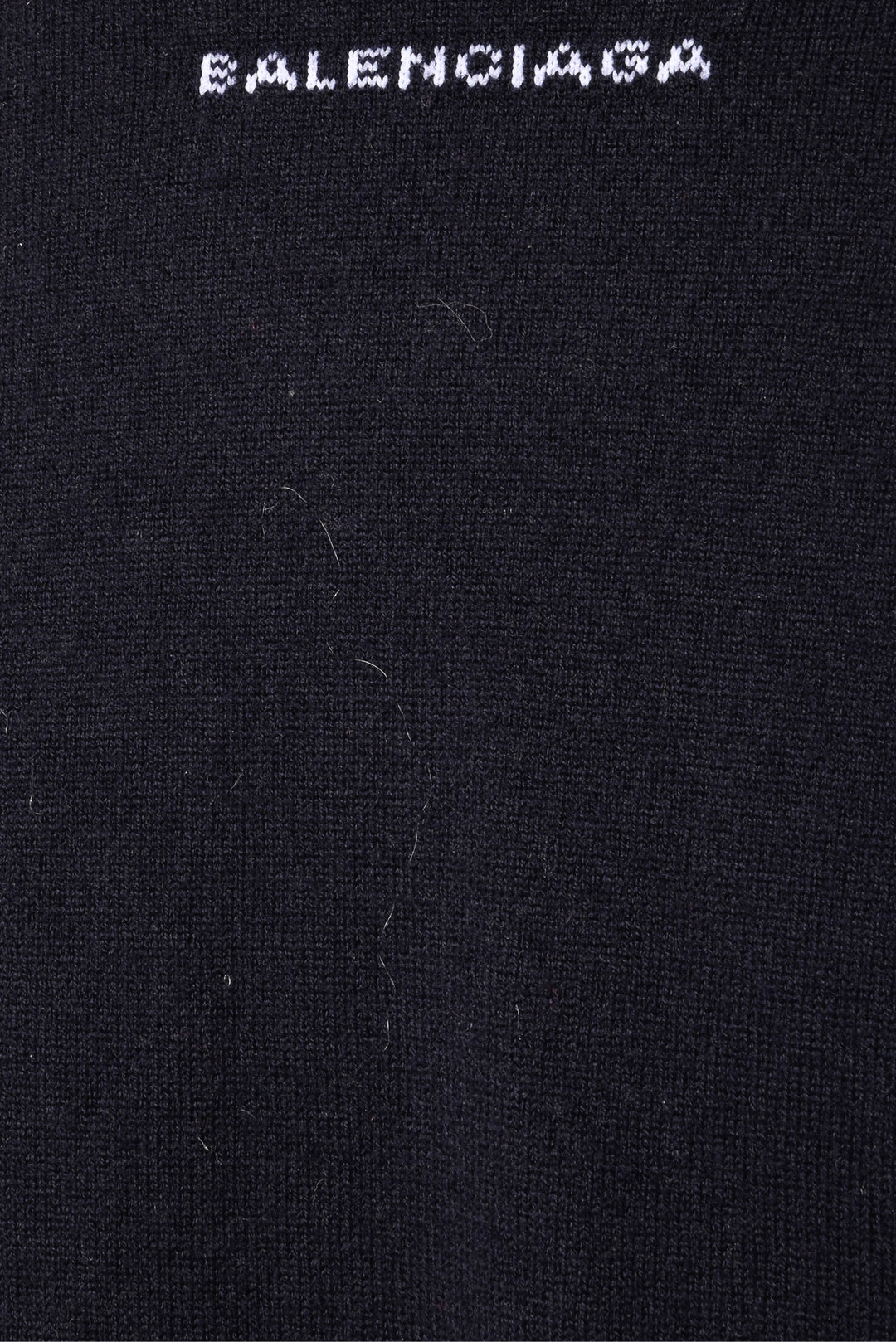 Balenciaga Size 34 2017 Wool Back Logo Sweater