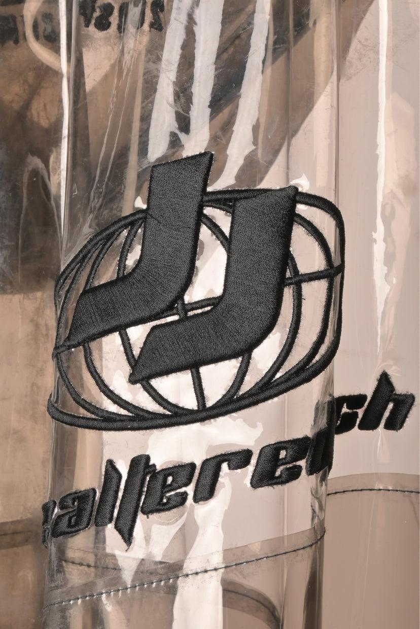 Juun.J Size 48 Men's Embroidered Rain Poncho