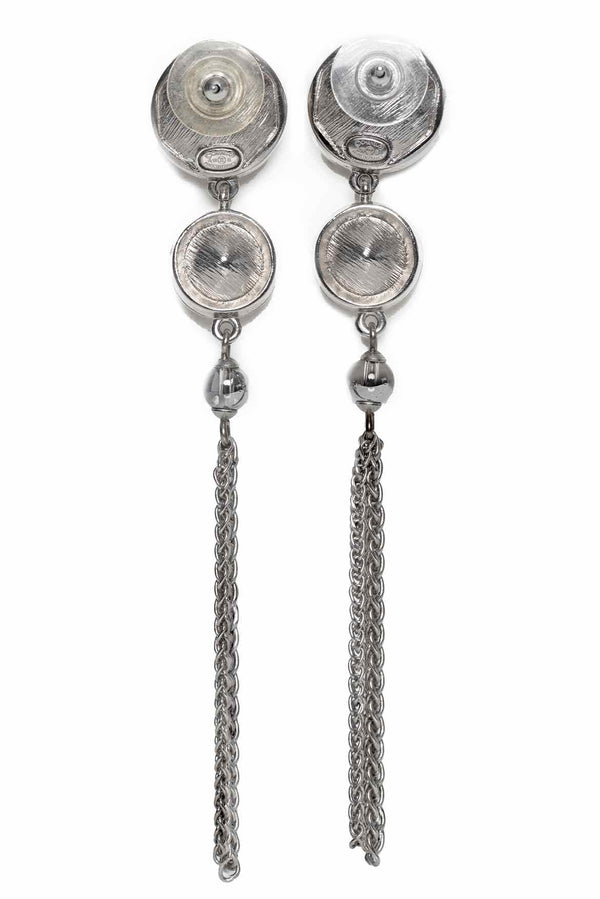 Chanel Tassel Drop Earrings