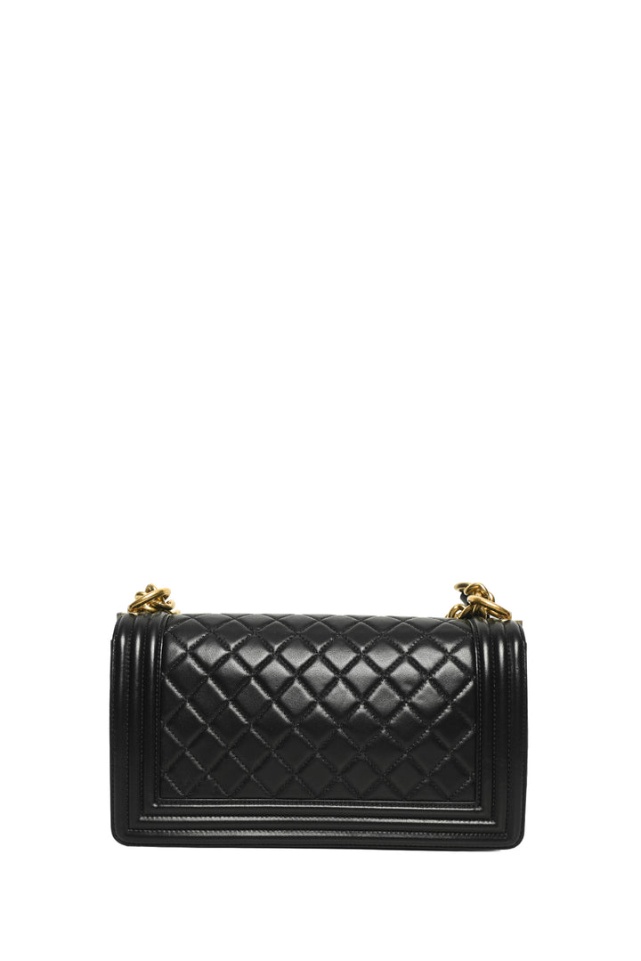 Chanel 2015-2016 Medium Quilted Boy Bag