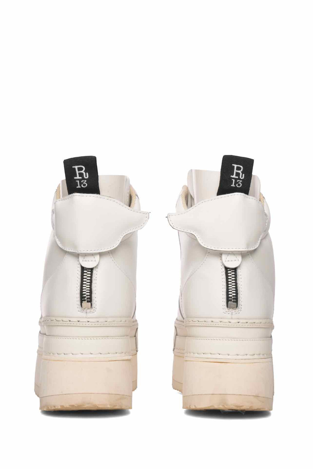 R13 Size 39 Riot Leather High Top Sneaker