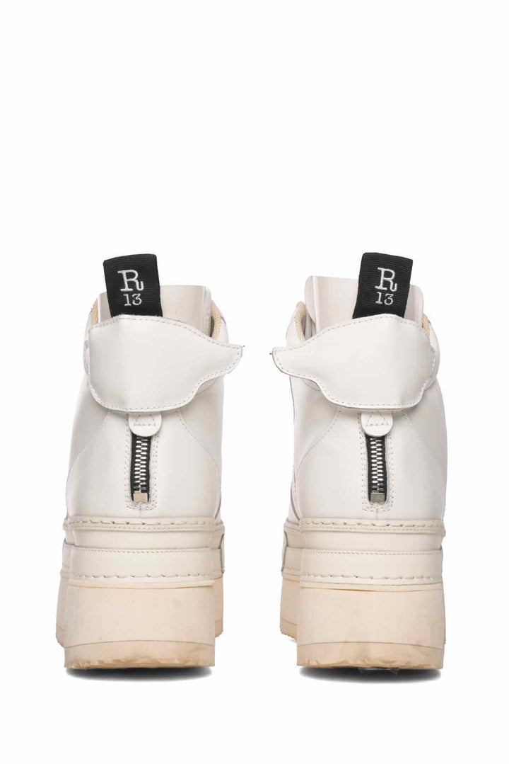 R13 Size 39 Riot Leather High Top Sneaker