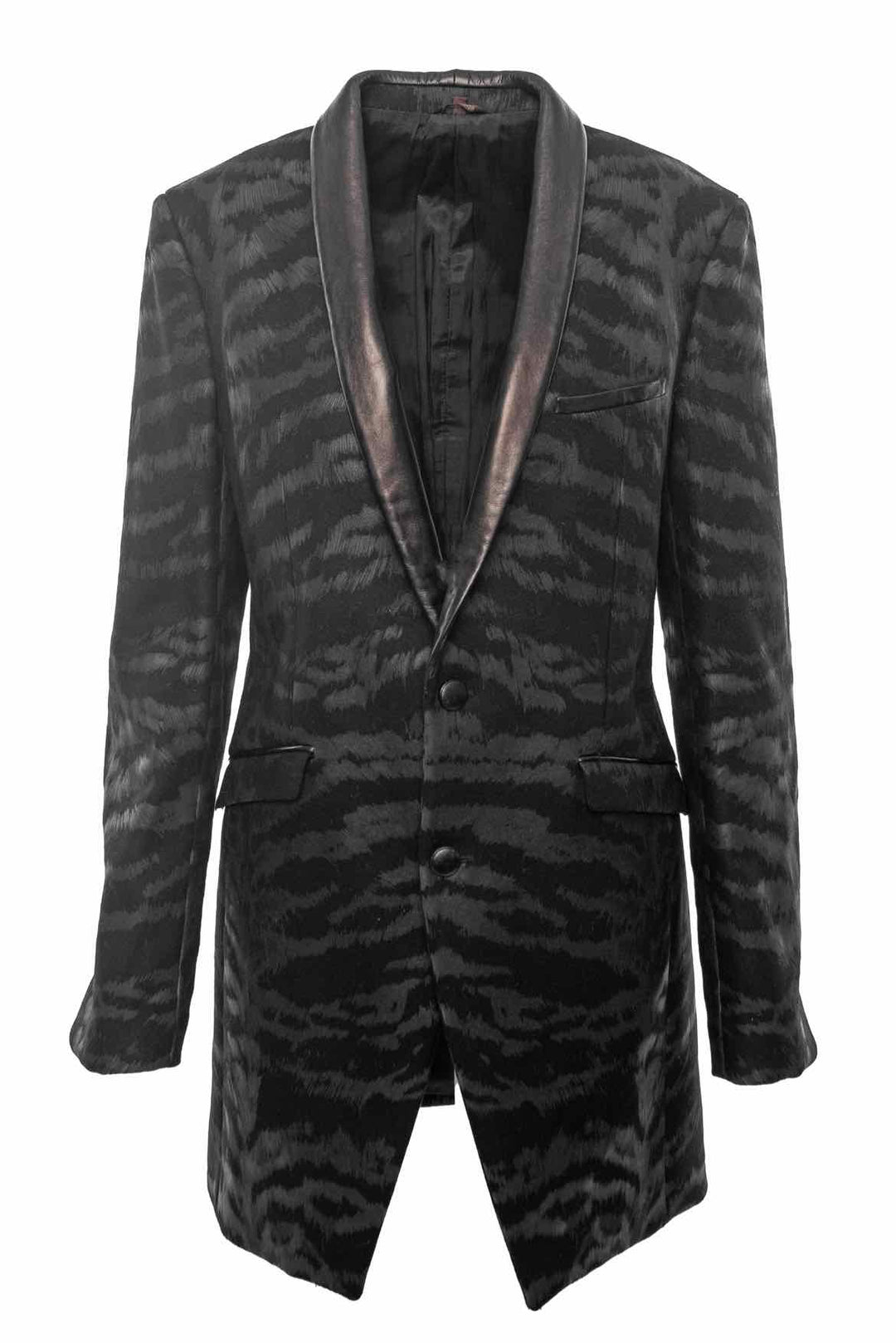 Roberto Cavalli Size 48 Men's Printed Blazer