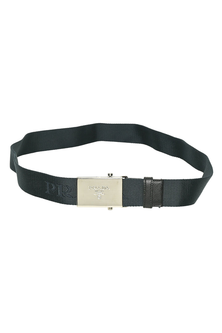 Prada Men's Nastro Nylon Web Belt