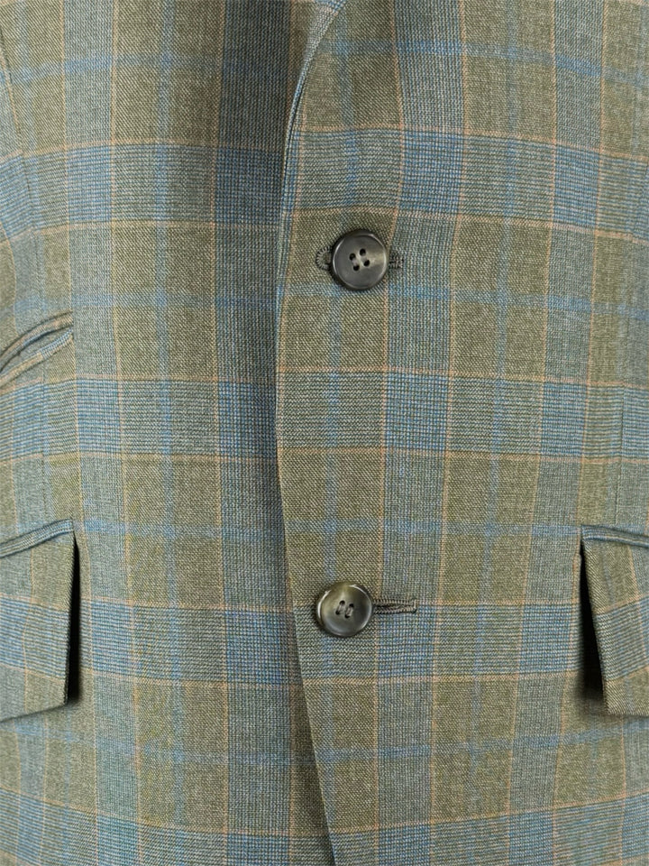 Avon Park Size 40 Men's Plaid Single Breasted Blazer