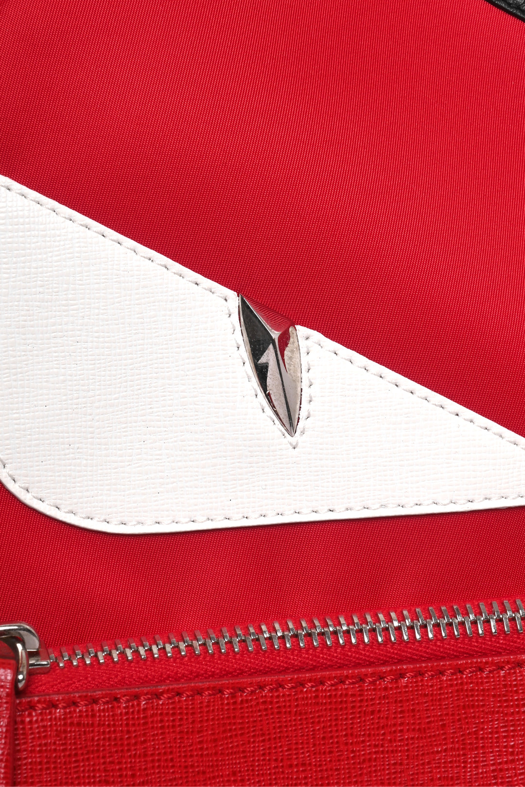 Fendi Nylon & Leather Monster Eye BackPack