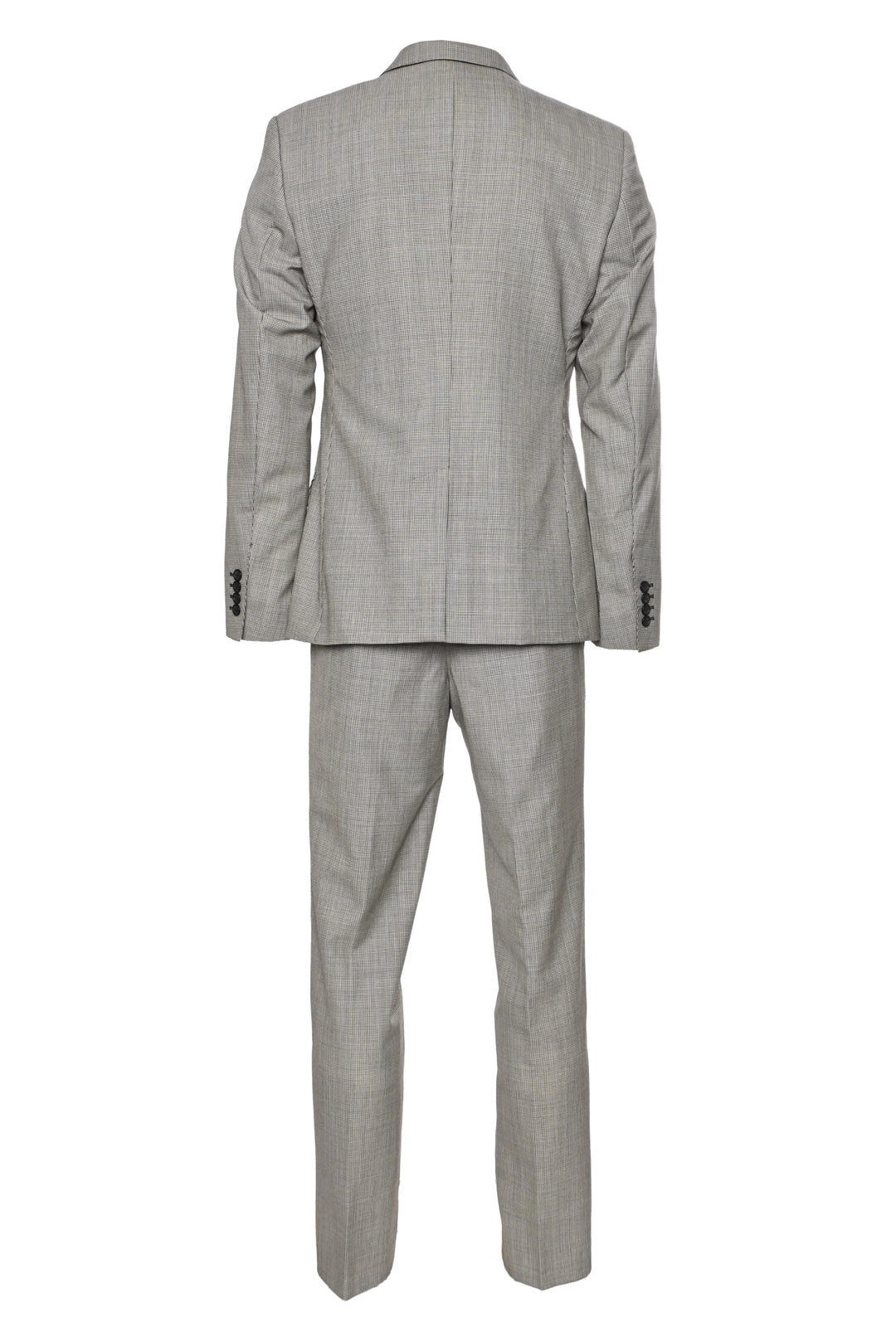Dolce & Gabbana Size 40 Men's Wool-Blend Houndstooth Three-Piece Suit