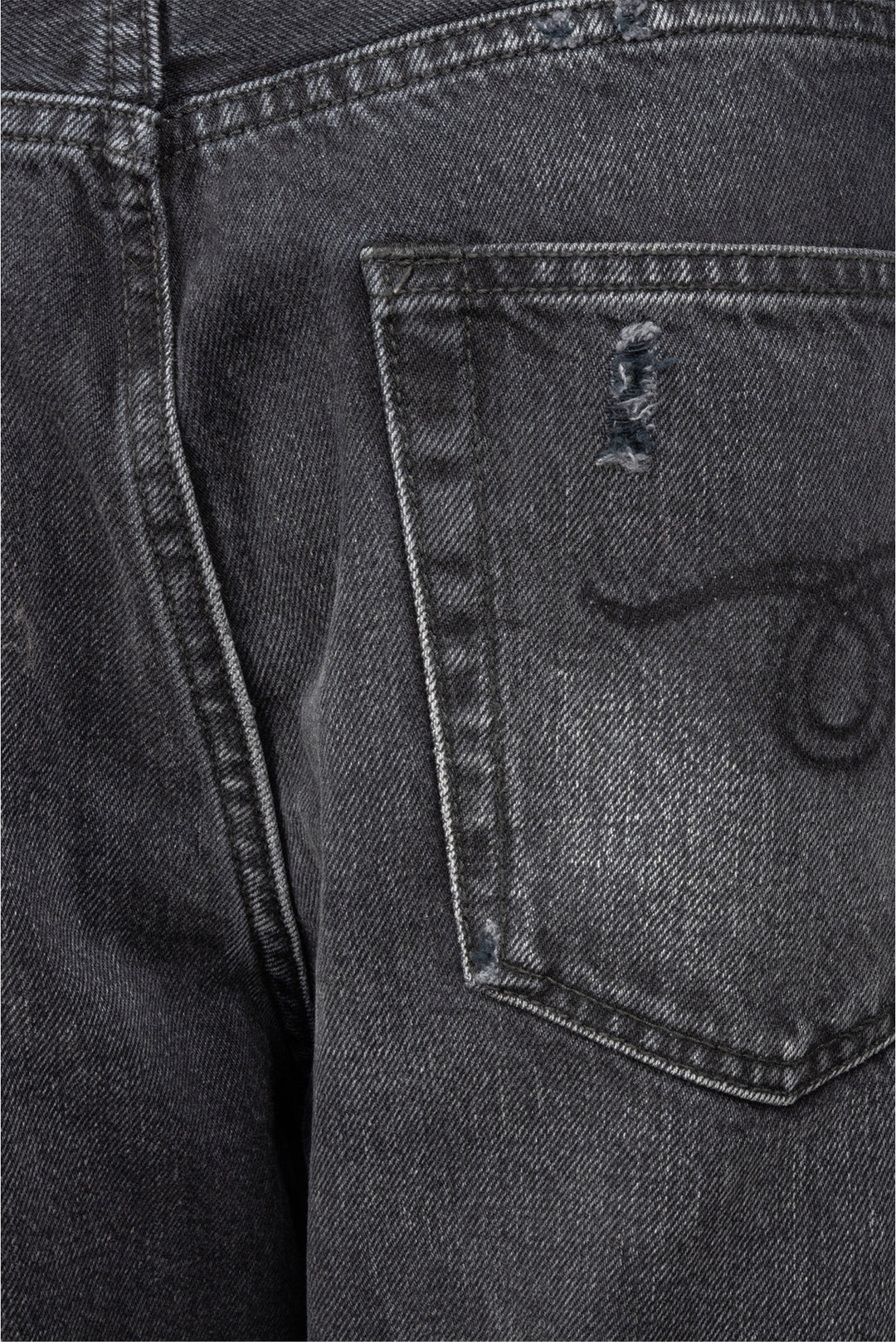 R13 Size 27 Distressed Boyfriend Jeans