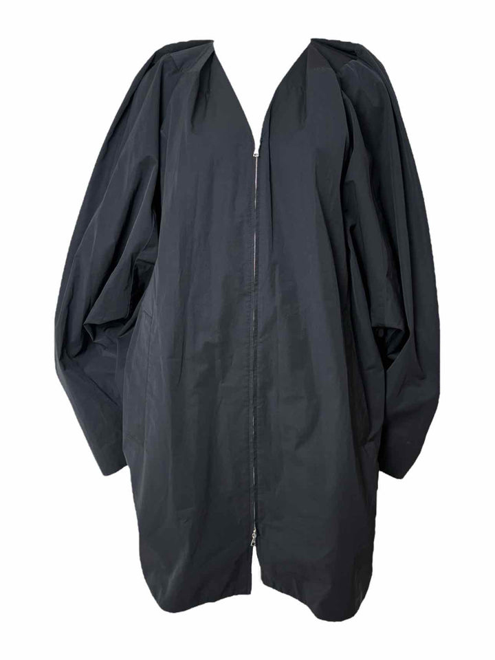 Dries Van Noten Oversized Cotton Puff Sleeve Size S Coat