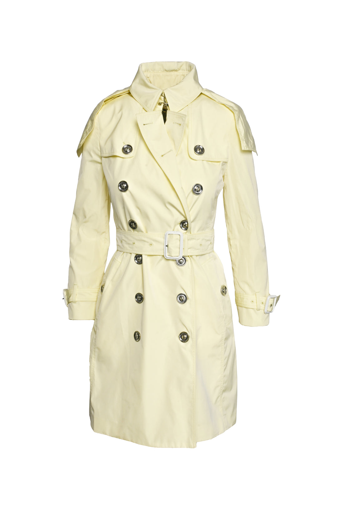Burberry London Size 2 Double Breasted Trench Coat