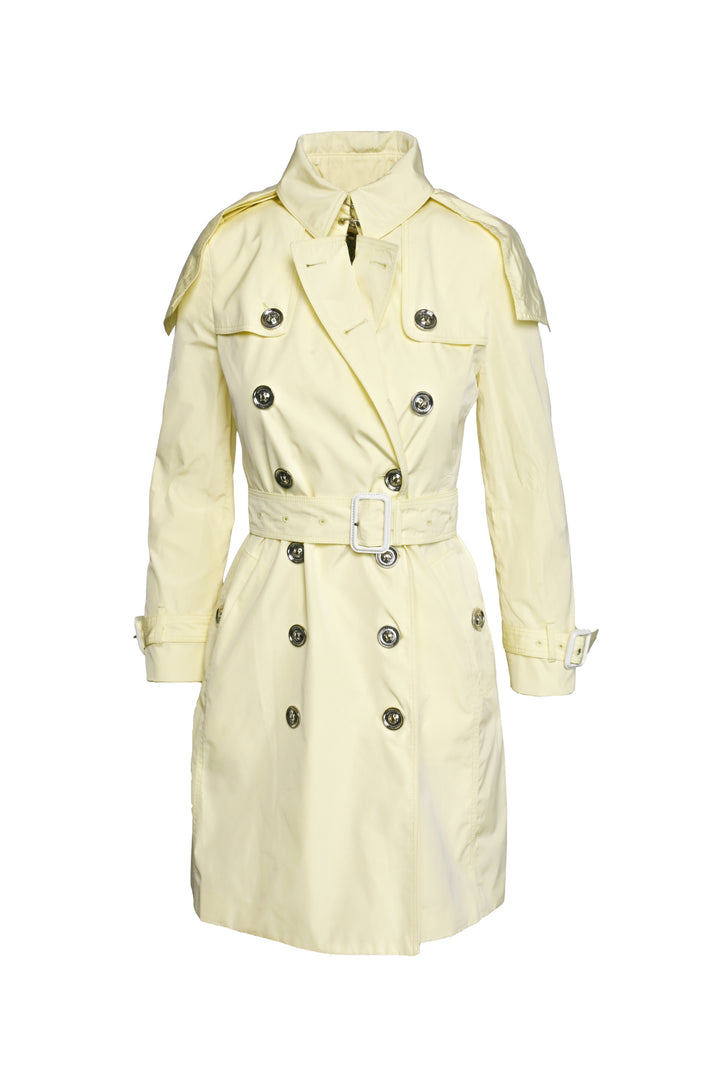 Burberry London Size 2 Double Breasted Trench Coat
