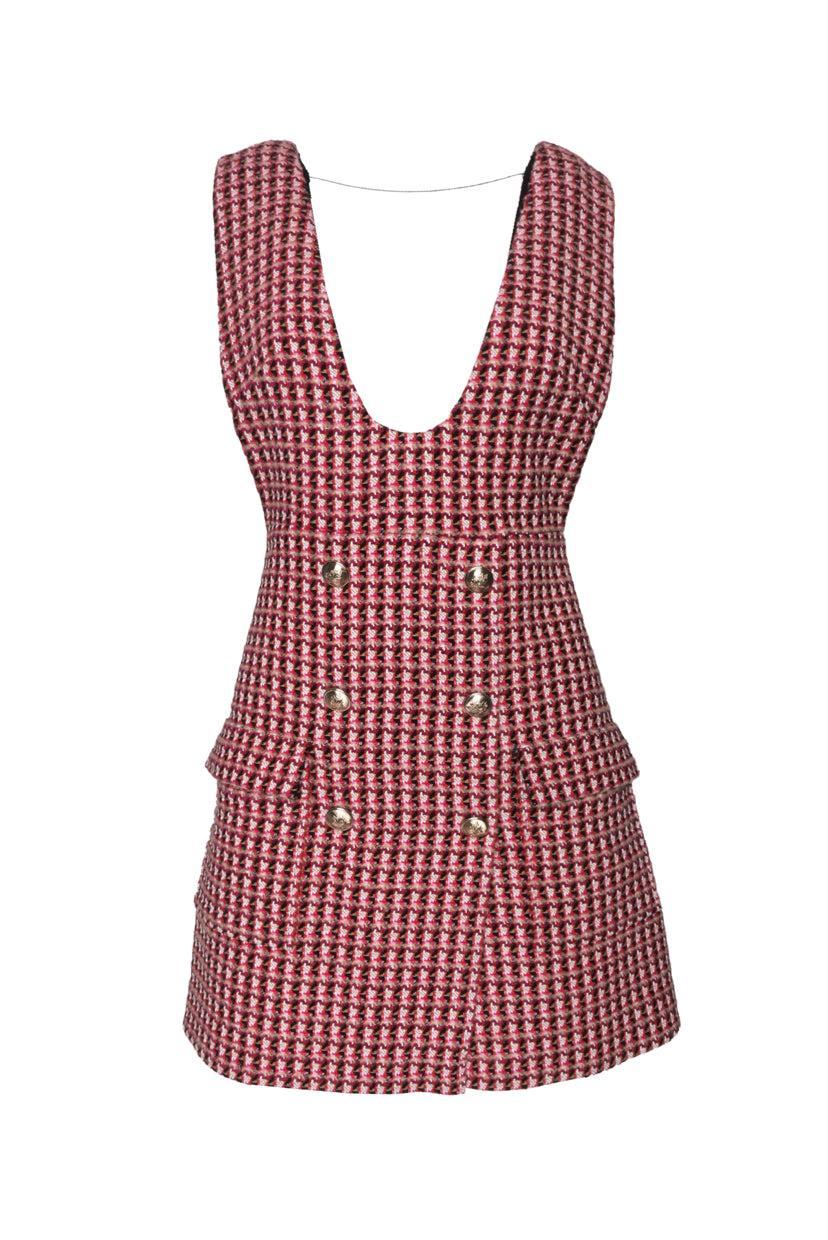 maje Size 36 Pinafore Dress