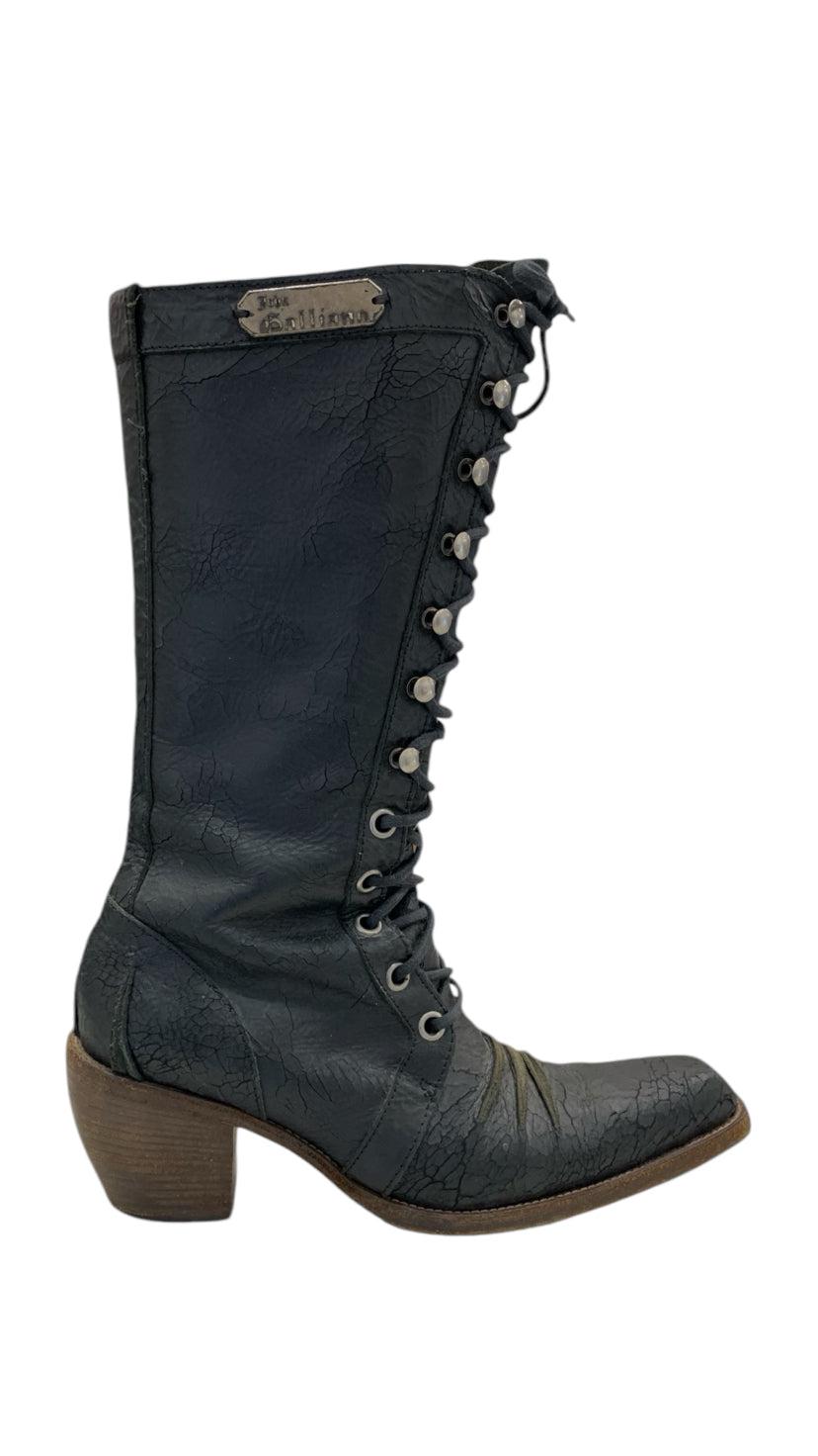 John Galliano Size 38 Boots