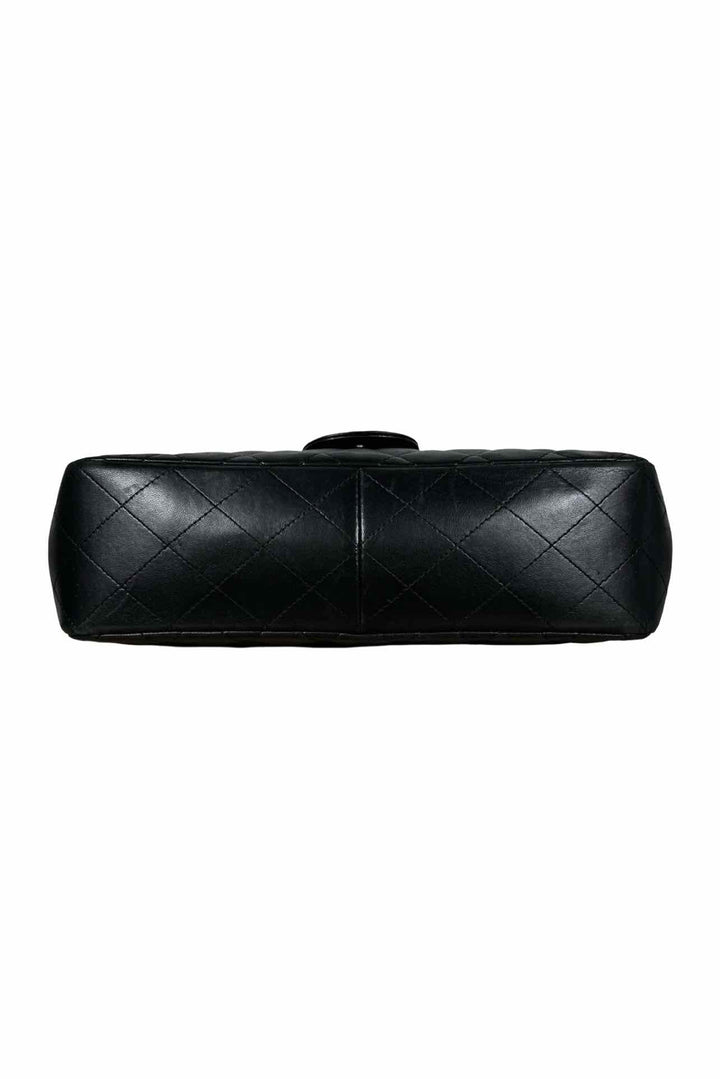 Chanel 2009 Quilted Jumbo Lambskin Single Flap Bag