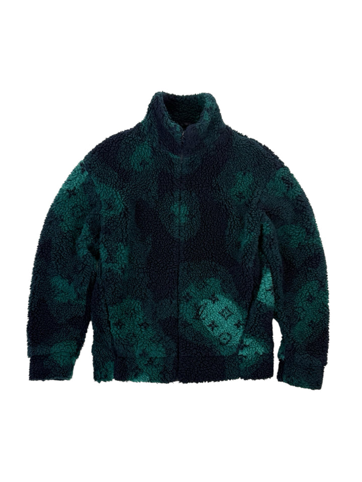 Louis Vuitton Size S Men's Monogram Camo Fleece Jacket