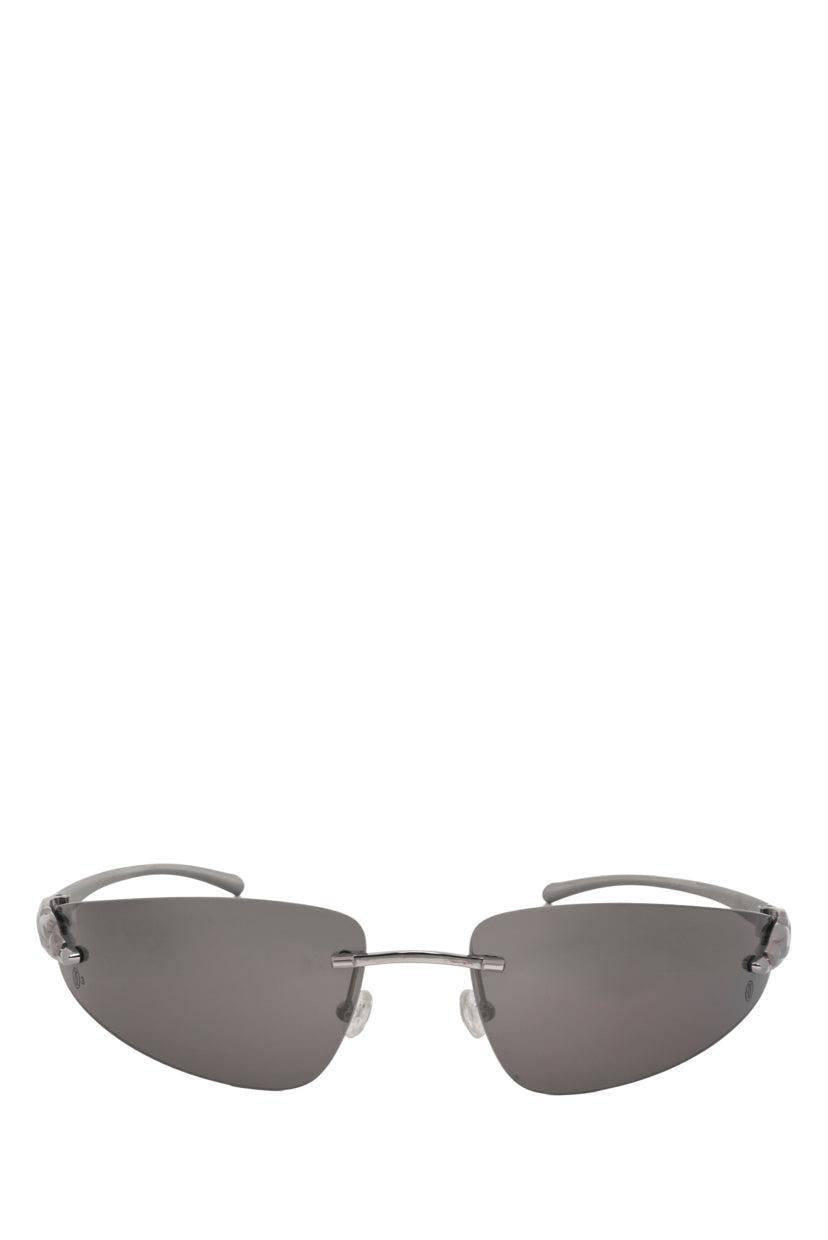 Cartier 110 Panthere Rimless Sunglasses