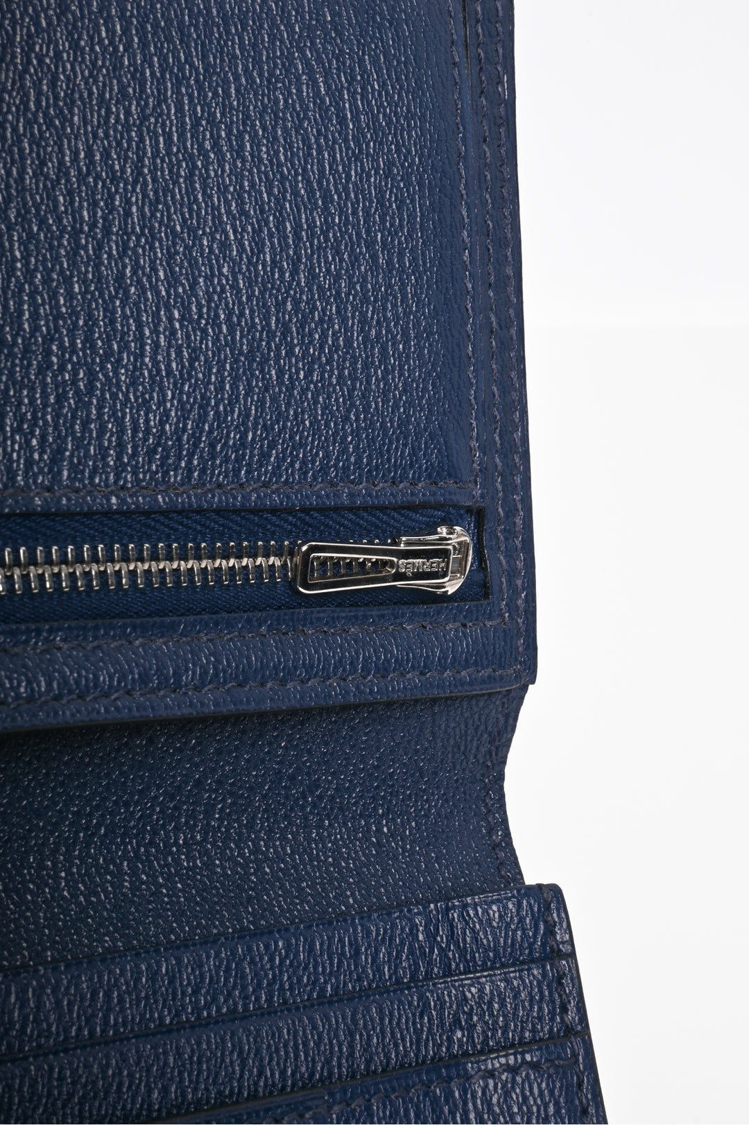 Hermes 2016 Alligator Bearn Gusset Wallet