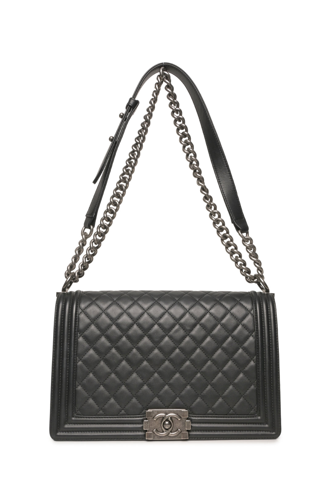 Chanel Quilted Lambskin Medium Boy Bag