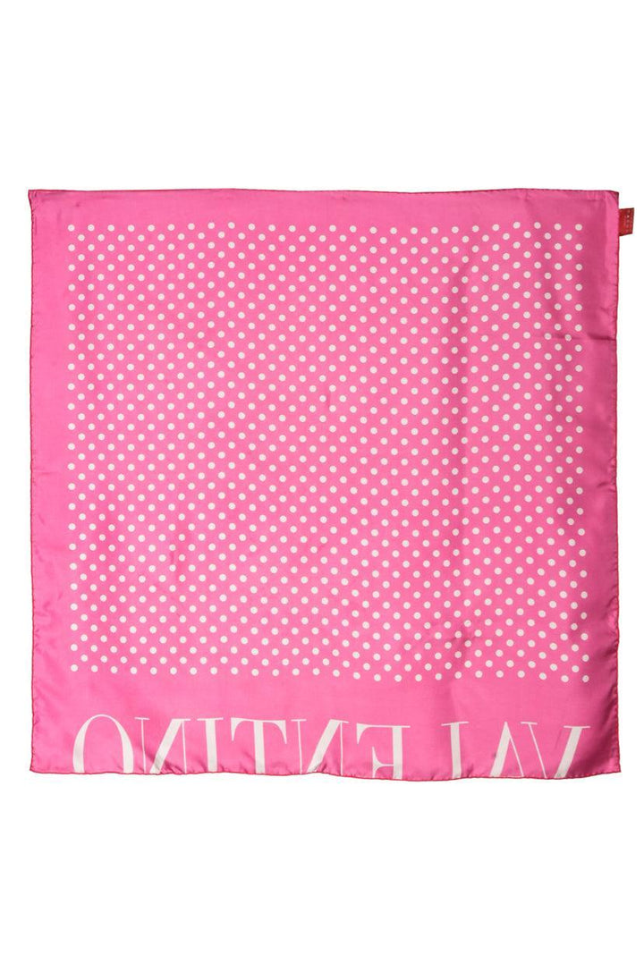 Valentino Silk Polka Dot Scarf