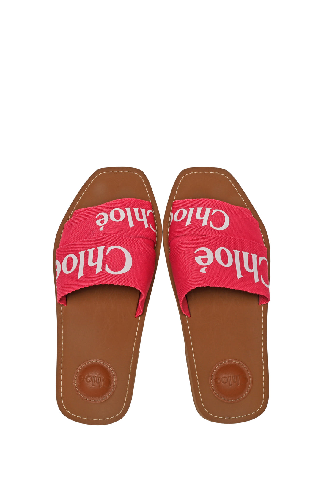 Chloe Size 37 Woody Flat Mule Sandals