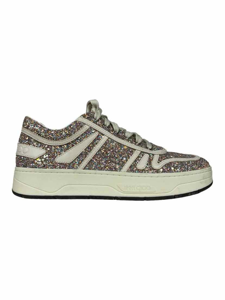 Jimmy Choo Hawaii Glitter Size 39 Sneaker