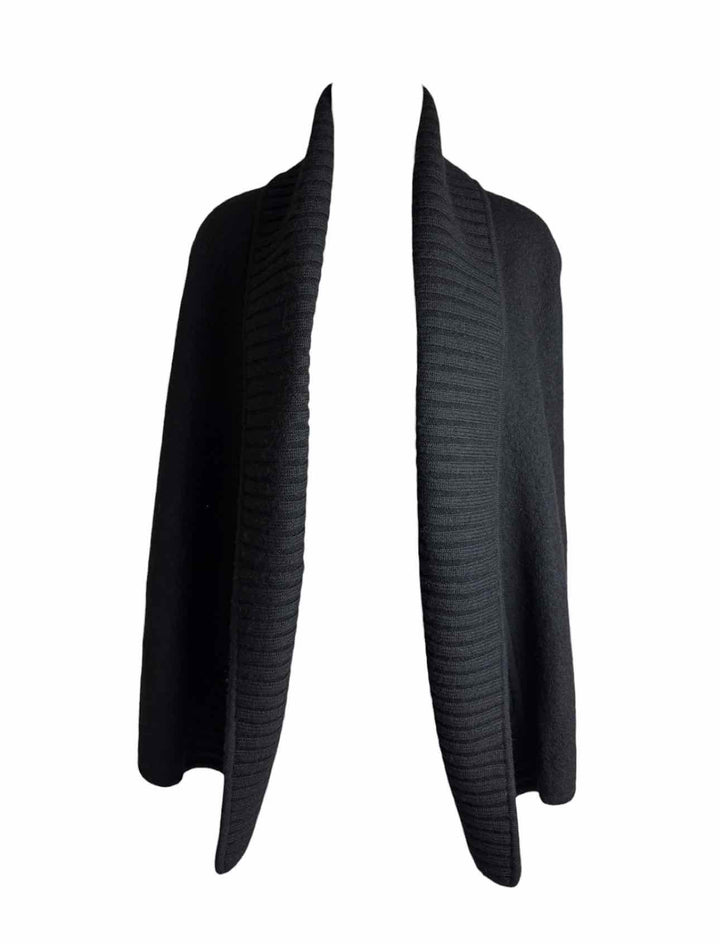 Vince Size M Ribbed Wool Cardigan