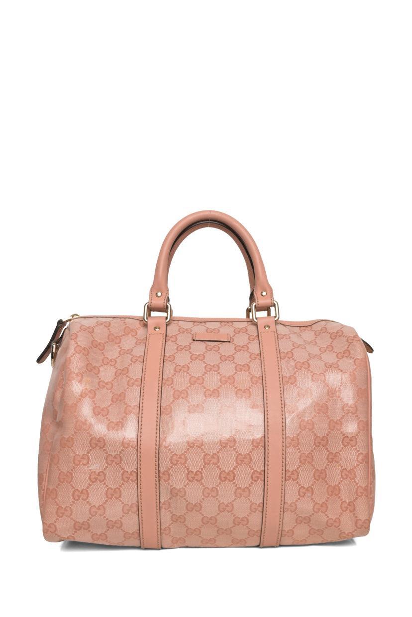 Gucci Crystal Monogram Joy Medium Boston Bag