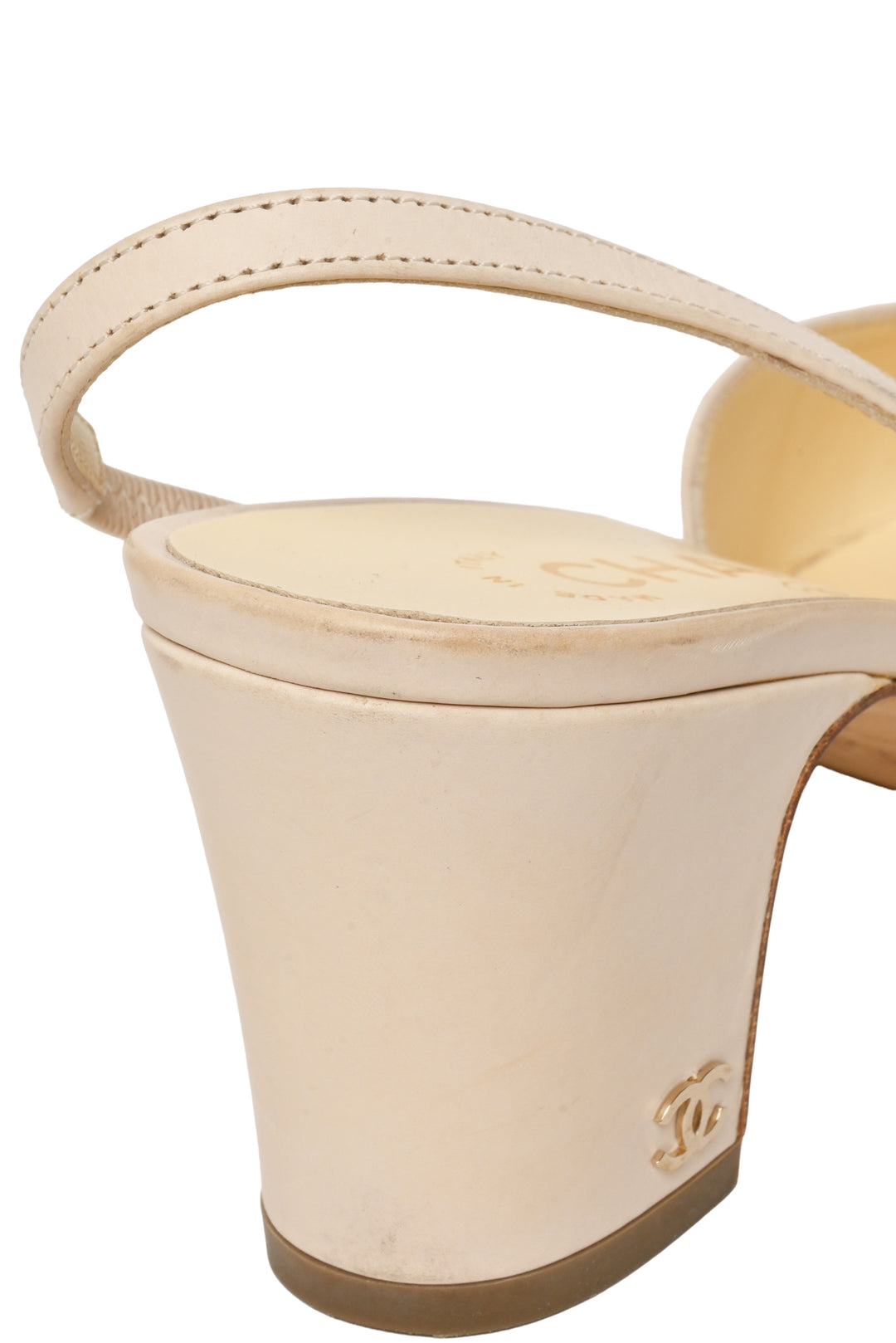 Chanel Size 37 Slingback Pumps