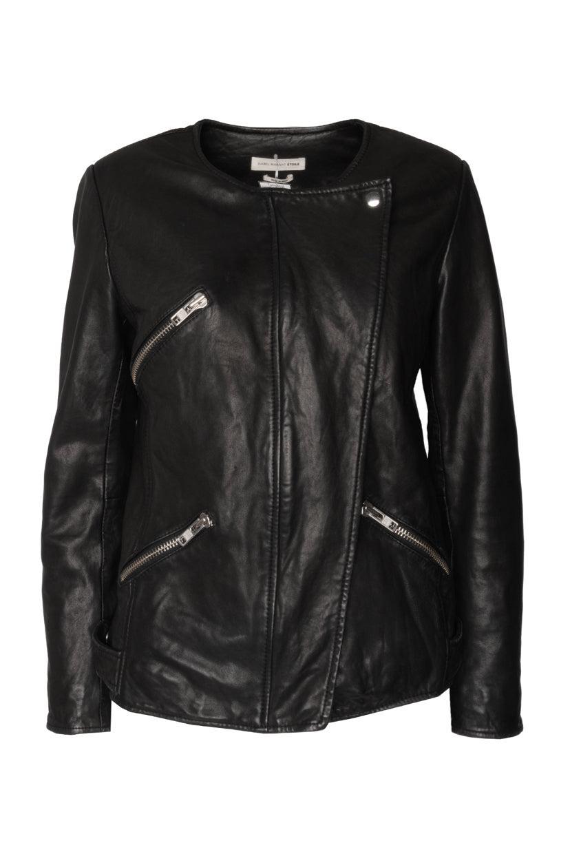 Isabel Marant Etoile Size 38 Lambskin Leather Jacket