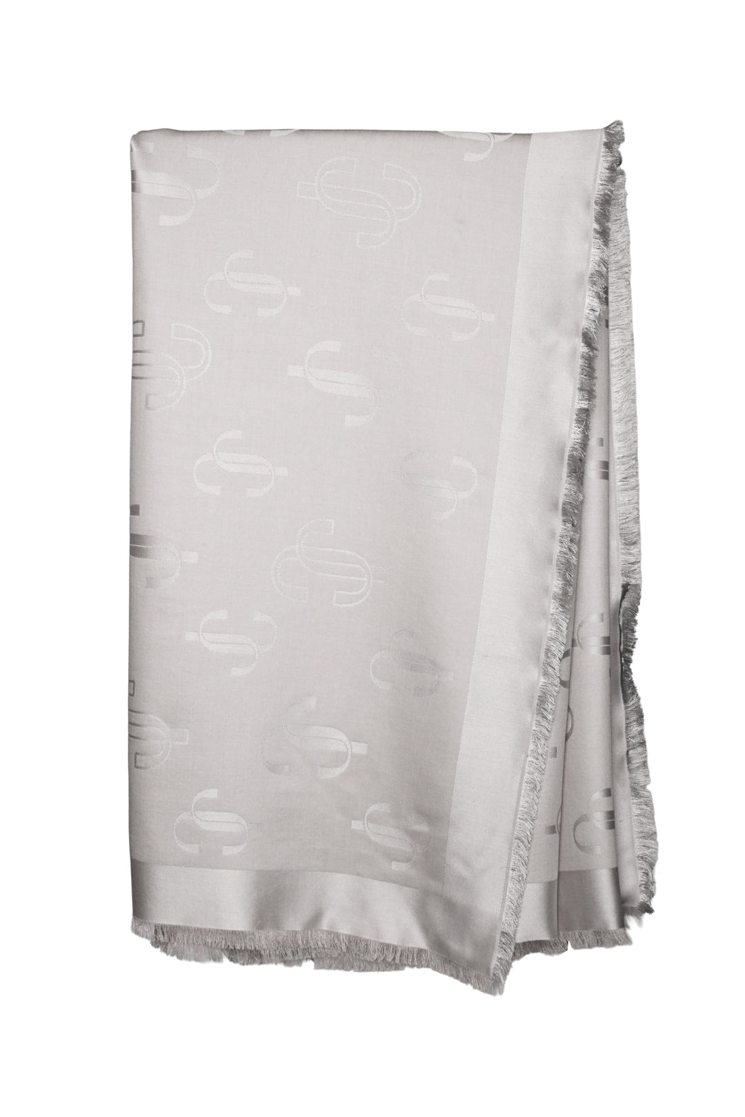 Jimmy Choo Emani Silk & Wool Jacquard Shawl