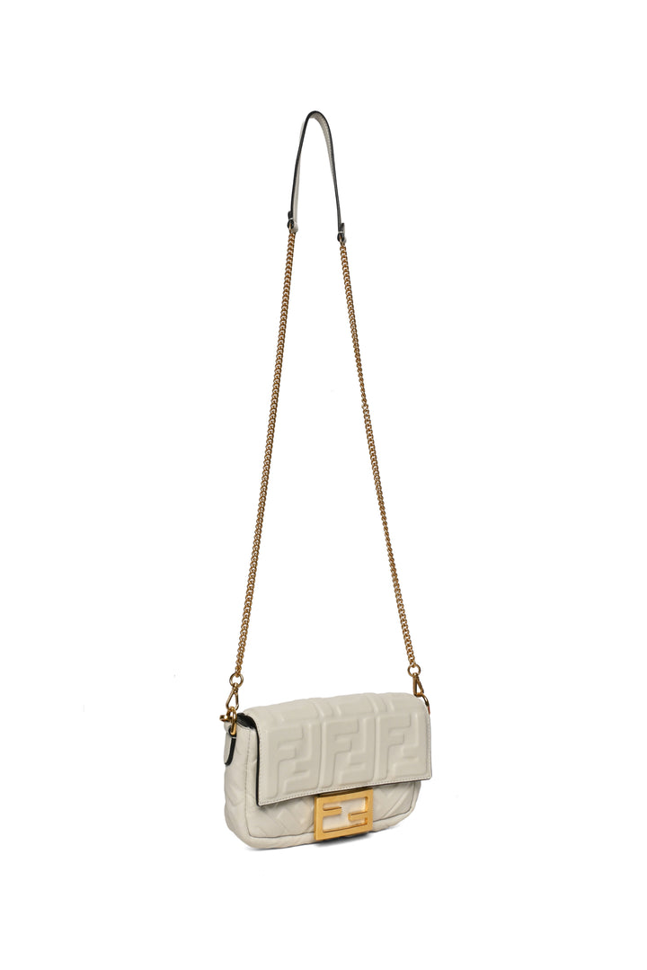 Fendi FF Iconic Mini Baguette Bag