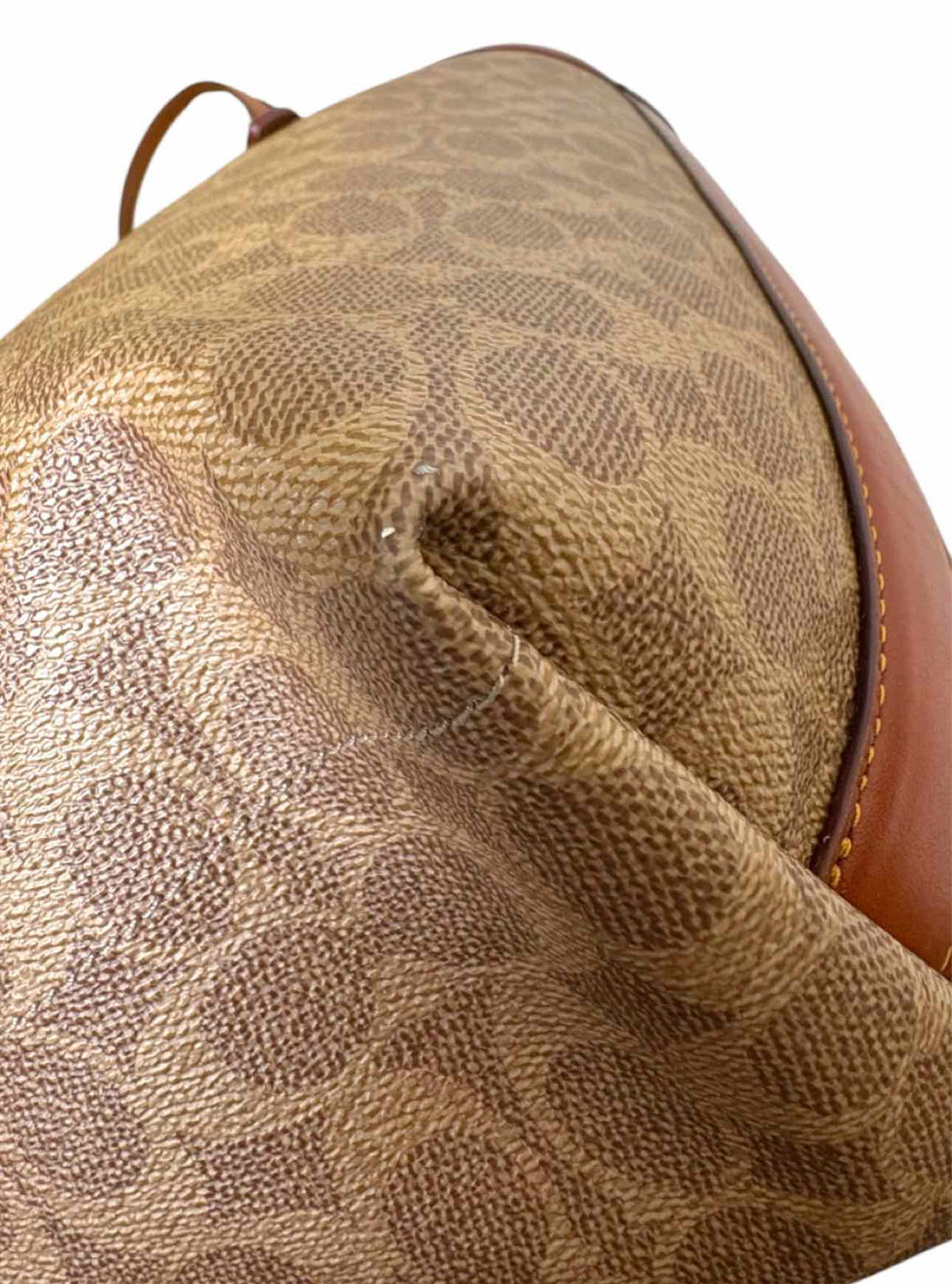 Coach Coated Canvas Market Tote Purse