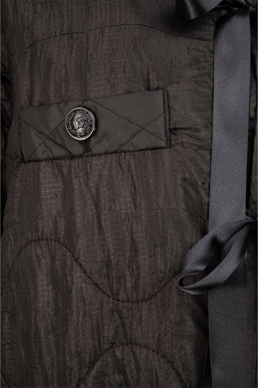 R13 Size OS Repurposed Garment Bomber Liner Jacket