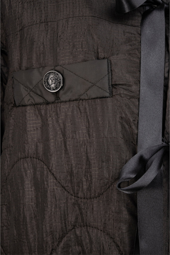 R13 Size OS Repurposed Garment Bomber Liner Jacket