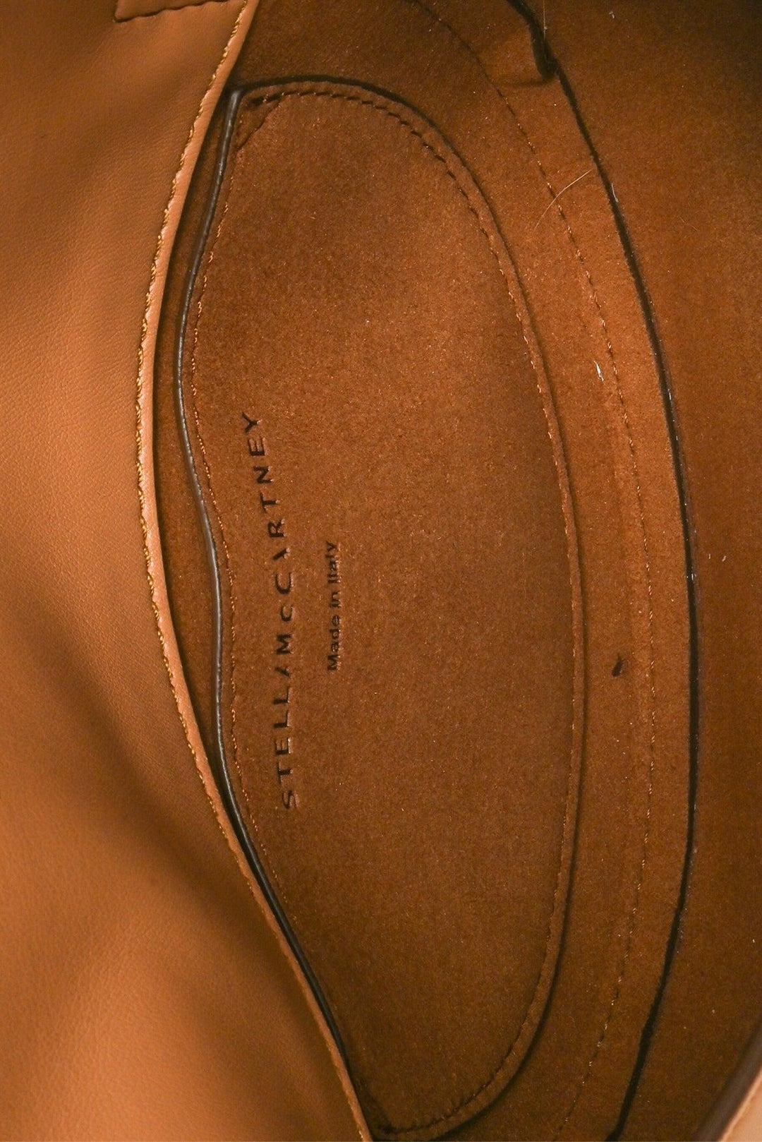 Stella Mccartney Alter Nappa Vegan Leather Linea Logo Shoulder Bag