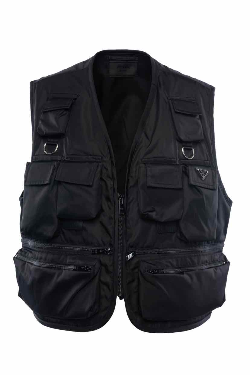 Prada Size L Men's Re-Nylon Vest